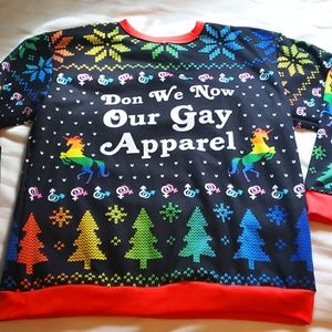 3X Pride LGBTQ+ Christmas Sweater